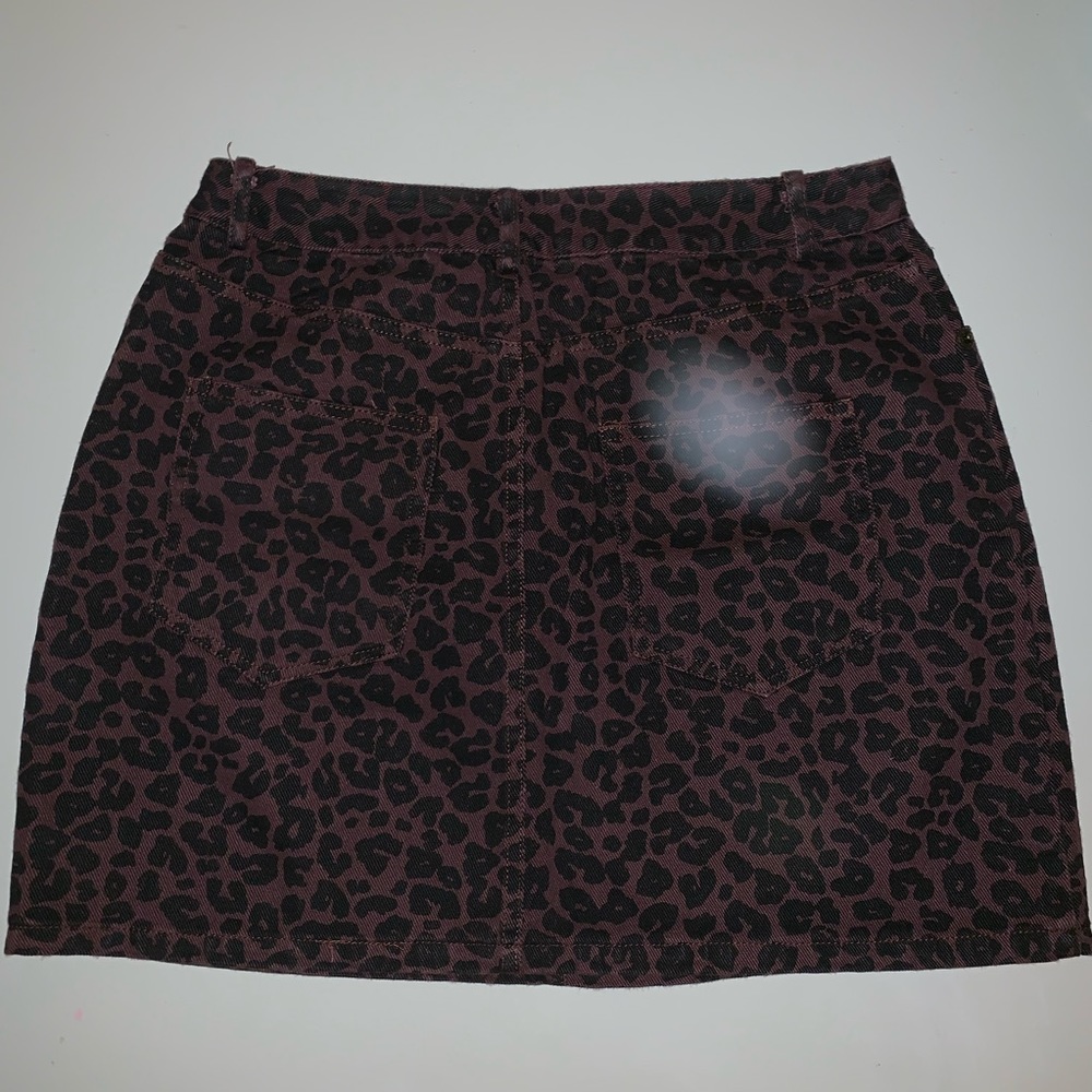 nasty gal cheetah skirt - Picture 2 of 2